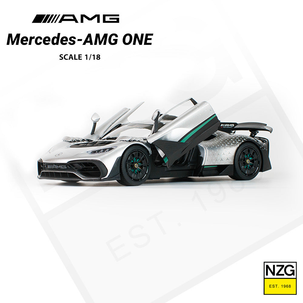 Modelo de coche Mercedes-AMG ONE NZG 1/18