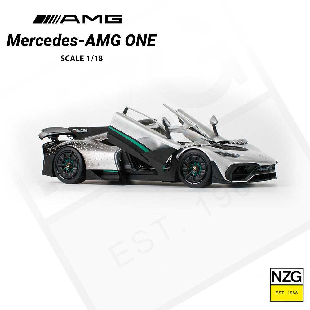 Modelo de coche Mercedes-AMG ONE NZG 1/18