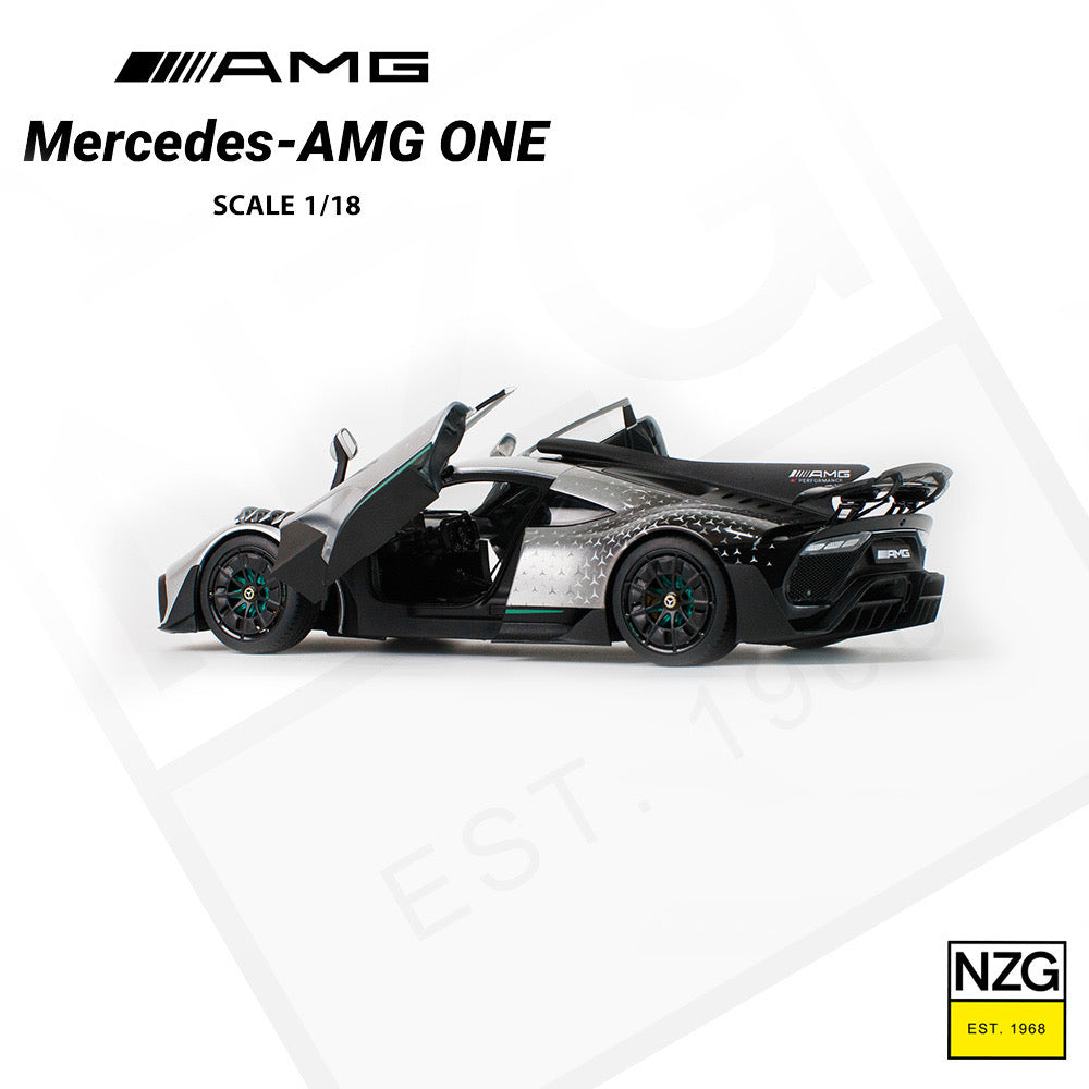 Modelo de coche Mercedes-AMG ONE NZG 1/18