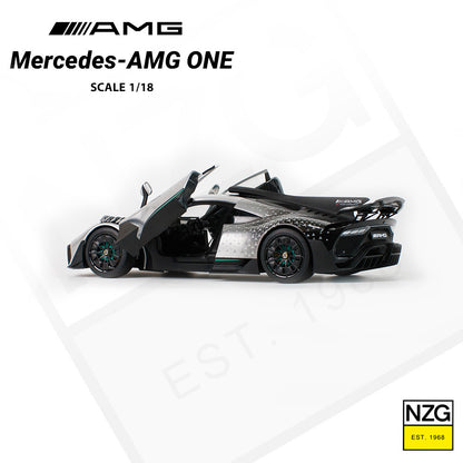 Modelo de coche Mercedes-AMG ONE NZG 1/18