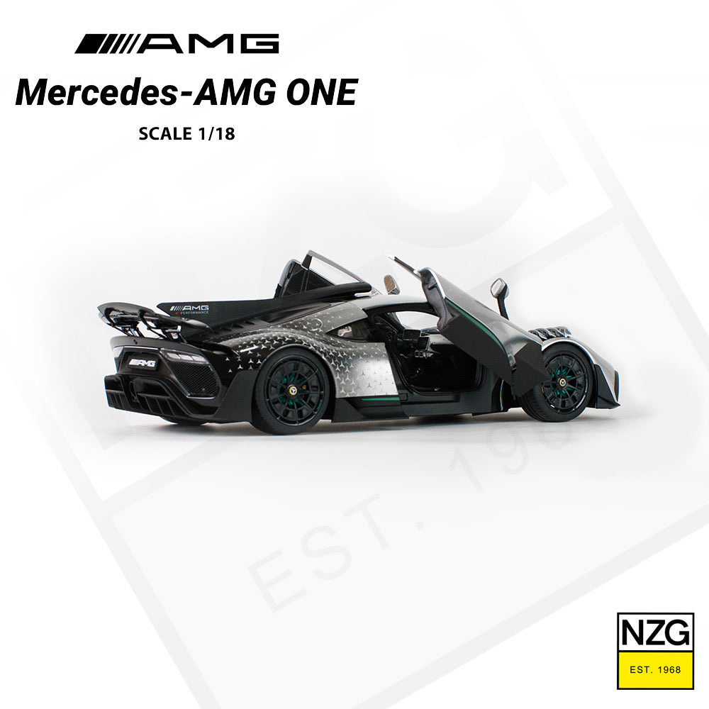 Modelo de coche Mercedes-AMG ONE NZG 1/18