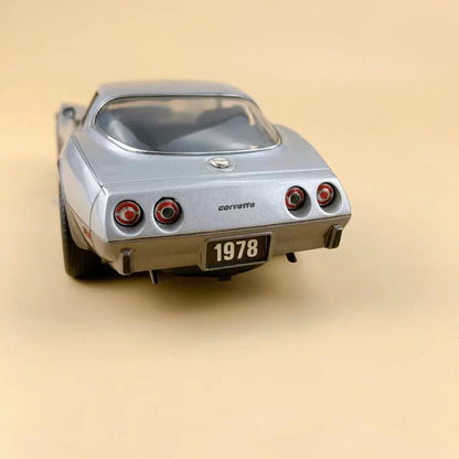 La voiture modèle Franklin Mint 1/24 Chevrolet Corvette 1978