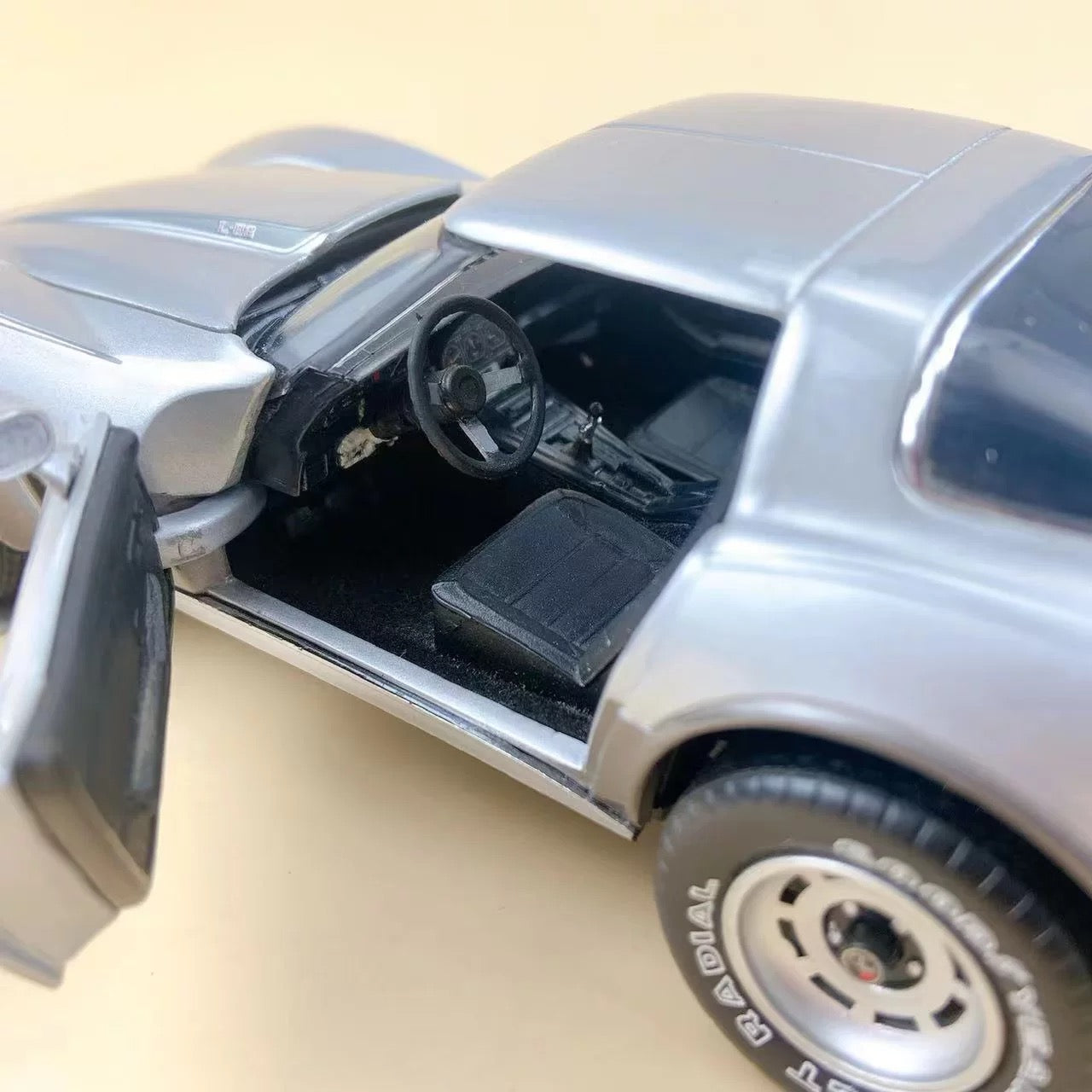 La voiture modèle Franklin Mint 1/24 Chevrolet Corvette 1978