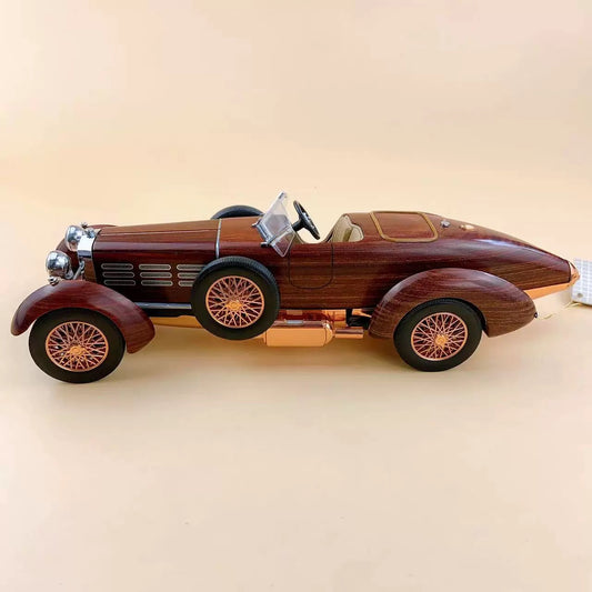 Modelo de coche Hispano-Suiza Tulipwood de 1924 a escala 1/24 de Franklin Mint