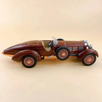 Modelo de coche Hispano-Suiza Tulipwood de 1924 a escala 1/24 de Franklin Mint