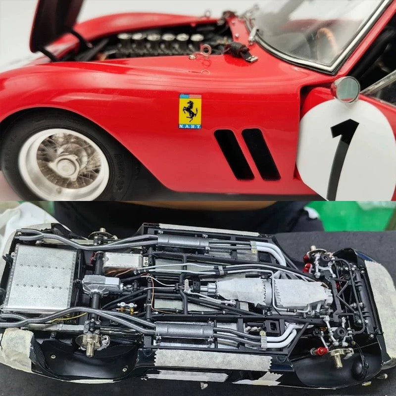 Ferrari 250gto a escala 1/18 de CMC