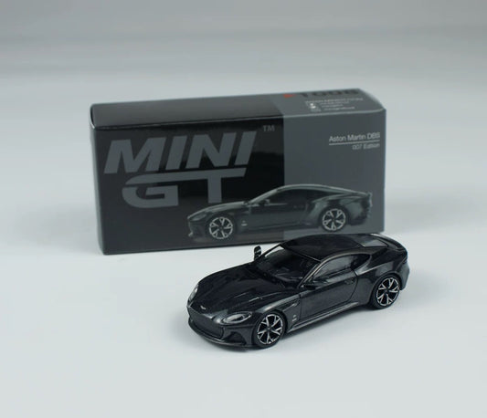 MINIGT 1/64 Aston Martin DBS modelo de coche fundido a presión