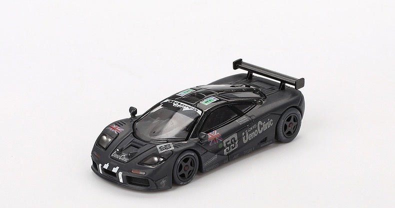 MINIGT 1/64 McLaren #870 F1 GTR #59 Modelo de coche fundido a presión