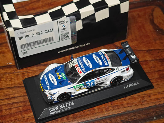 MINICHAMPS 1/43 BMW M4 DTM (F82) RBM 36# Modelo de coche