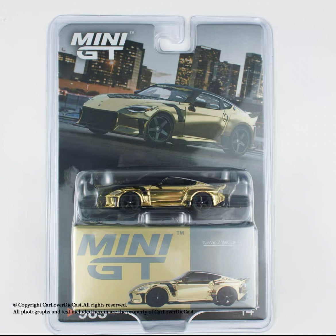 MINIGT 1/64 985# Nissan Z VeilSide FFZ400 Diecast Model Car