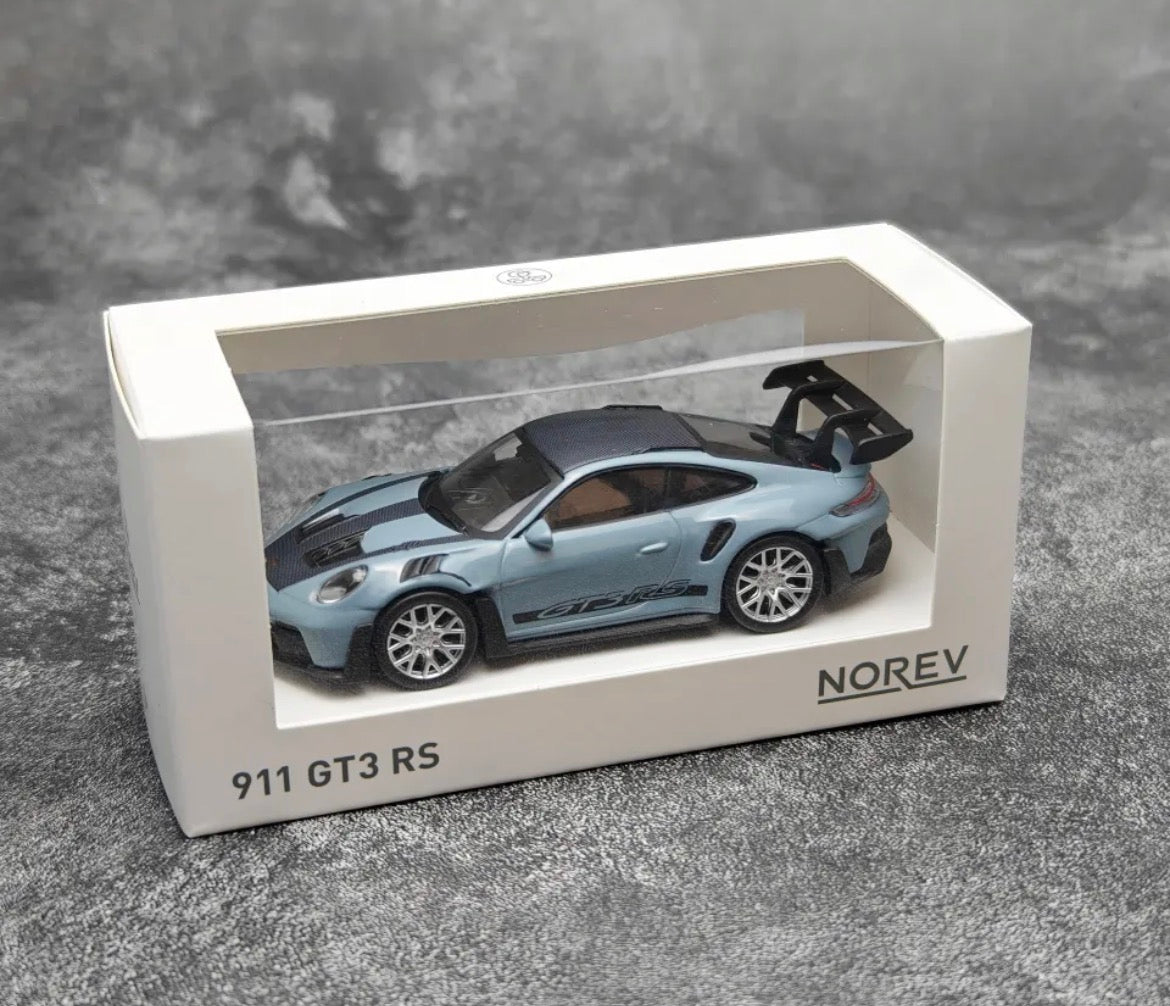 NOREV 1/43 Porsche 911 992 GT3 RS 2022 coche modelo fundido a presión