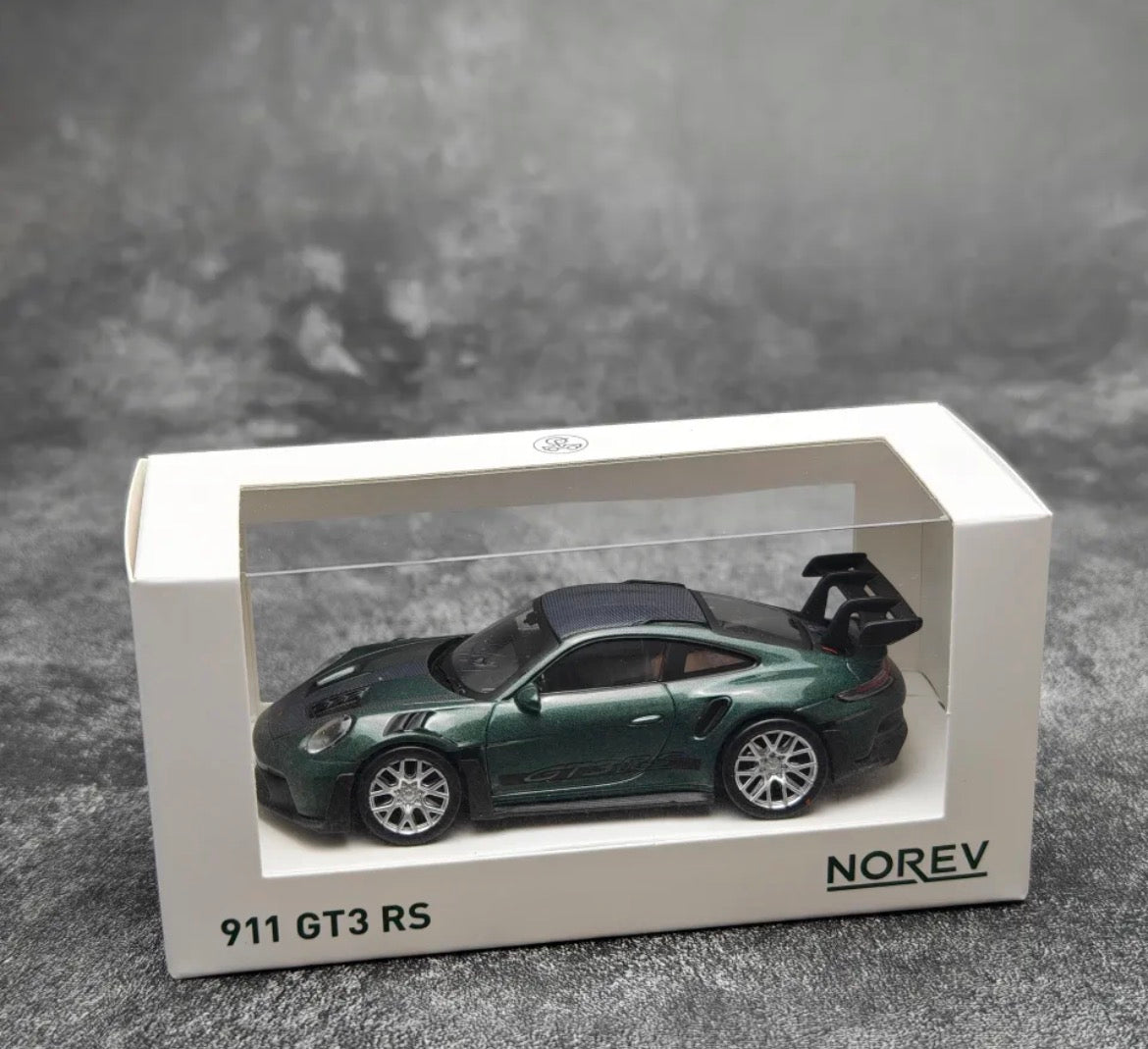 NOREV 1/43 Porsche 911 992 GT3 RS 2022 coche modelo fundido a presión