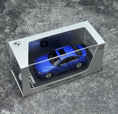 BMW 1/64 50 años Serie 3 Generación Modelo de coche fundido a presión