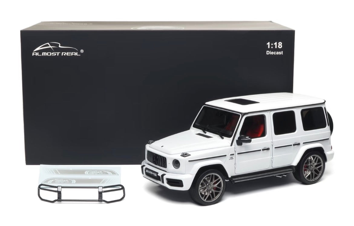 Mercedes-Benz G 63 2019, modelo de coche fundido a presión, escala 1/18, AlmostReal