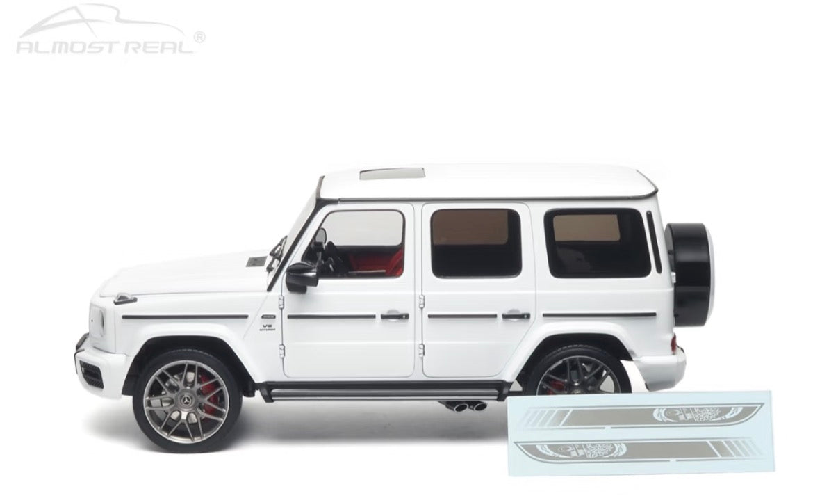 Mercedes-Benz G 63 2019, modelo de coche fundido a presión, escala 1/18, AlmostReal