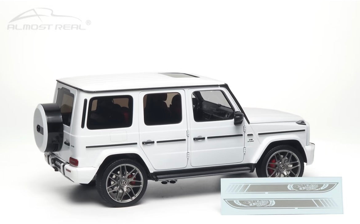 Mercedes-Benz G 63 2019, modelo de coche fundido a presión, escala 1/18, AlmostReal