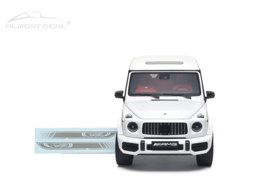 Mercedes-Benz G 63 2019, modelo de coche fundido a presión, escala 1/18, AlmostReal