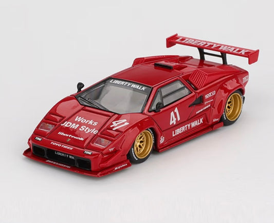 (Précommande) MINIGT 1/64 #1100 Lamborghini Countach Modèle réduit de voiture moulé sous pression