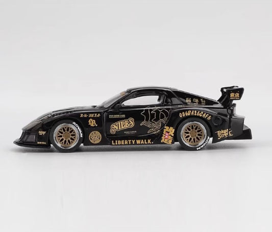 (Précommande) MINIGT 1/64 #1101 MAZDA RX7 Modèle de voiture moulé sous pression