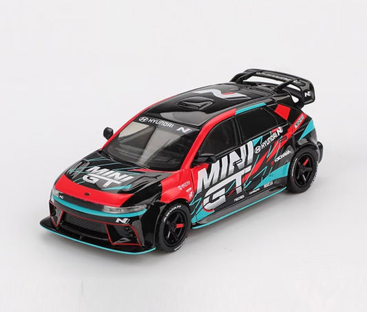 (Précommande) MINIGT 1/64 #1098 Hyundai 5N Modèle de voiture moulé sous pression