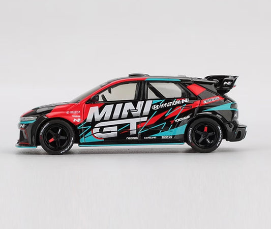 (Précommande) MINIGT 1/64 #1098 Hyundai 5N Modèle de voiture moulé sous pression