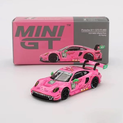 MINIGT 1/64 #1133 Lamborghini SVJ Modelo de coche fundido a presión