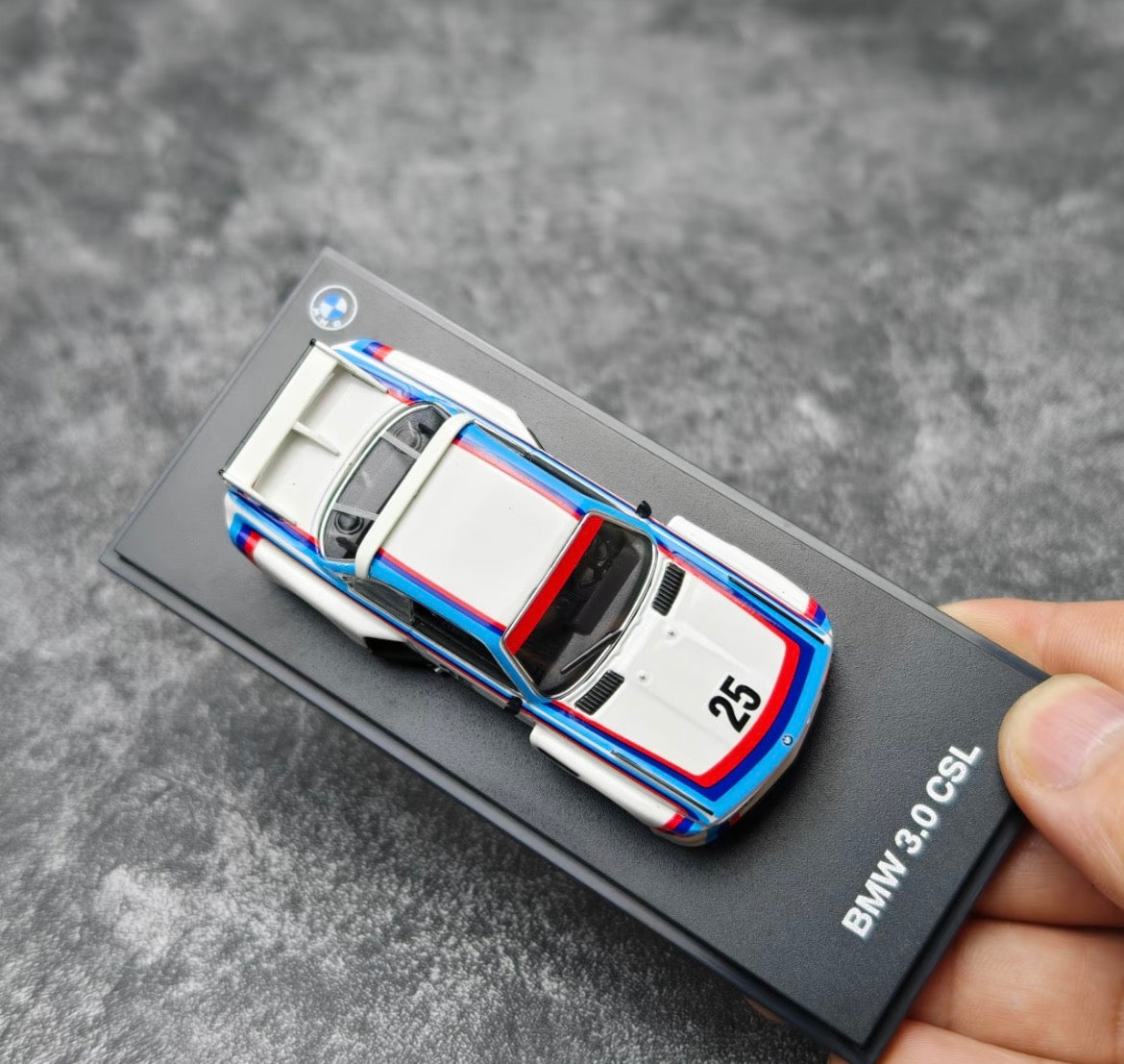 AlmostReal 1/64 BMW 3.0 CSL 12 Diecast Model Car