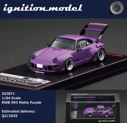 IG 1/64 Porsche RWB 993 Diecast Model Car