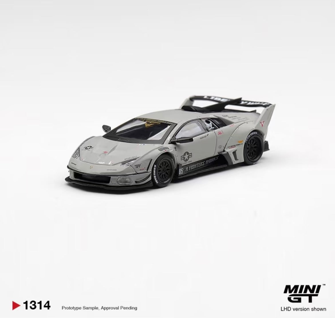 MINIGT 1/64 Lamborghini Huracan Bat GT #1314