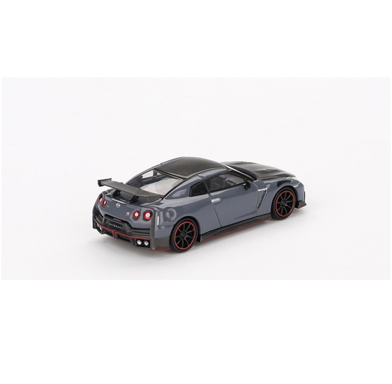 MINIGT 1/64 868# Nissan GTR R35 Gray Diecast Model Car