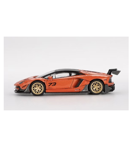 MINIGT 1/64 #1133 Lamborghini SVJ Modelo de coche fundido a presión