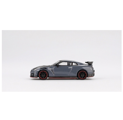 MINIGT 1/64 868# Nissan GTR R35 Gray Diecast Model Car