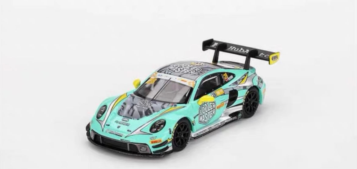 MINIGT 1/64 Porsche 911 992 GT3 R #28 HubAuto Racing 2023 FIA GT #804