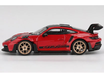 MINIGT 1/64 PORSCHE 911 (992) GT3 RS WEISSACH GUARDS RED 1/64 DIECAST #1060