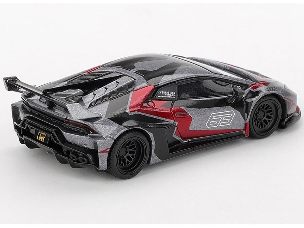 MINIGT 1/64 LAMBORGHINI HURACAN GT LB-WORKS "RONIN" GRAY #1177