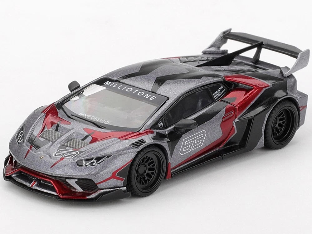 MINIGT 1/64 LAMBORGHINI HURACAN GT LB-WORKS "RONIN" GRAY #1177