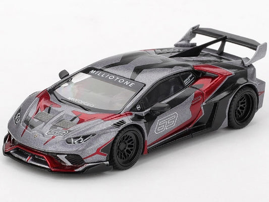 MINIGT 1/64 LAMBORGHINI HURACAN GT LB-WORKS "RONIN" GRAY #1177